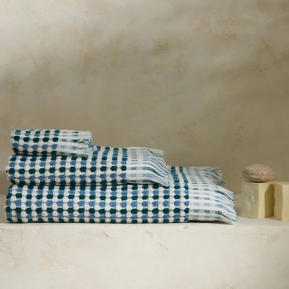 Toalla de baño algodón 500 gr-m2 Mosaico - El Corte Inglés - FashionsVida
