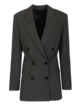 Blazer Gessato Doppiopetto