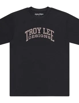 Troy Designs Maglietta A Maniche Corte Scholar Black - Lee - FashionsVida