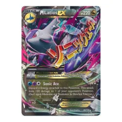 Pokemon XY Roaring Skies 59/108 M Latios EX (Half Art Mega)