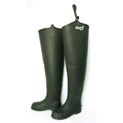 Thigh High Rubber Boots Black EU 39 Men