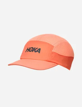 Trail Run Hat in Neon Cantaloupe - HOKA - FashionsVida