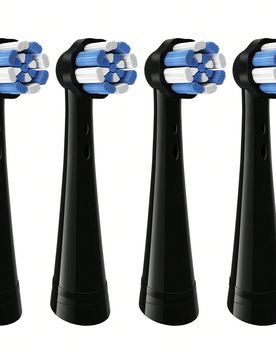 Piezas de cabezales de cepillo de dientes de repuesto, adecuados para la serie Io, limpieza profunda, cuidado oral, empaquetados individualmente, apto