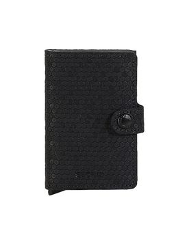 Geldbörse - Miniwallet Hexagon black negro