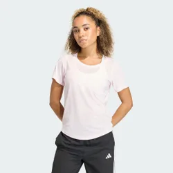 T-shirt Workout Essentials Scoop Neck XL Clear Pink