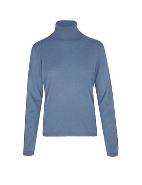 Suéter de cachemira azul S