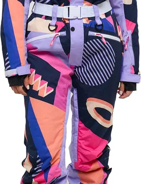Overall / Einteiler / Kombination / Jumpsuit Hotstepper Women's Ski Suit Multi für Damen Größe M Rosa - Oosc - FashionsVida