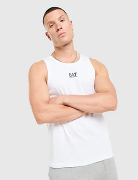 Mens Canotta Il - Bianco, bianco bianco Uomo taglia L - Emporio armani - FashionsVida