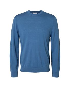 Pullover SLHTRAY azul XXL