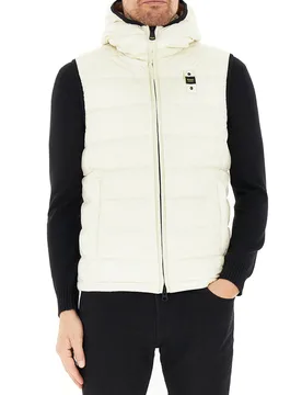 Piumino smanicato AVORIO XXL - Blauer - FashionsVida
