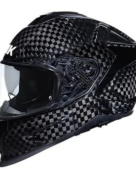 Casco Moto Integrale Titan Carbon Solid GLCA200 taglia M