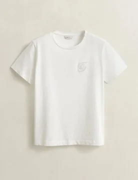 Camiseta de mujer de manga corta con inscripción - Gant - FashionsVida