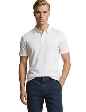 Yos Herren Polo Weiß 517070
