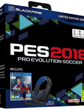 Casque Gaming Bfx15 + Pes2018 Black One Size unisex
