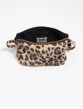 Bandolera de mujer mini nylon leopardo - Bimba y Lola - FashionsVida