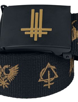 Gürtel - Logo - schwarz - EMP exklusives Merchandise! - Unisex - unisex