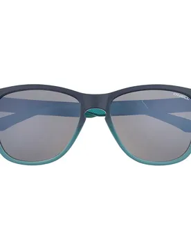 Lunettes De Soleil Polarisées 9055-2.0-110p Matte Grey to Dark Teal Grad Polarized Silver Flash/CAT3 unisex