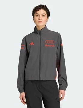 TOP DA ALLENAMENTO DEI MECCANICI DEL TEAM AUDI REVOLUT F1 S Utility Black / Hi-Res Red - Adidas - FashionsVida