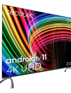 Tv A3 Series Alu30075 75´´ 4k Led Black Europe PAL unisex