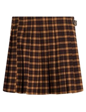 Minifalda Mujer Camel L,M Mujer