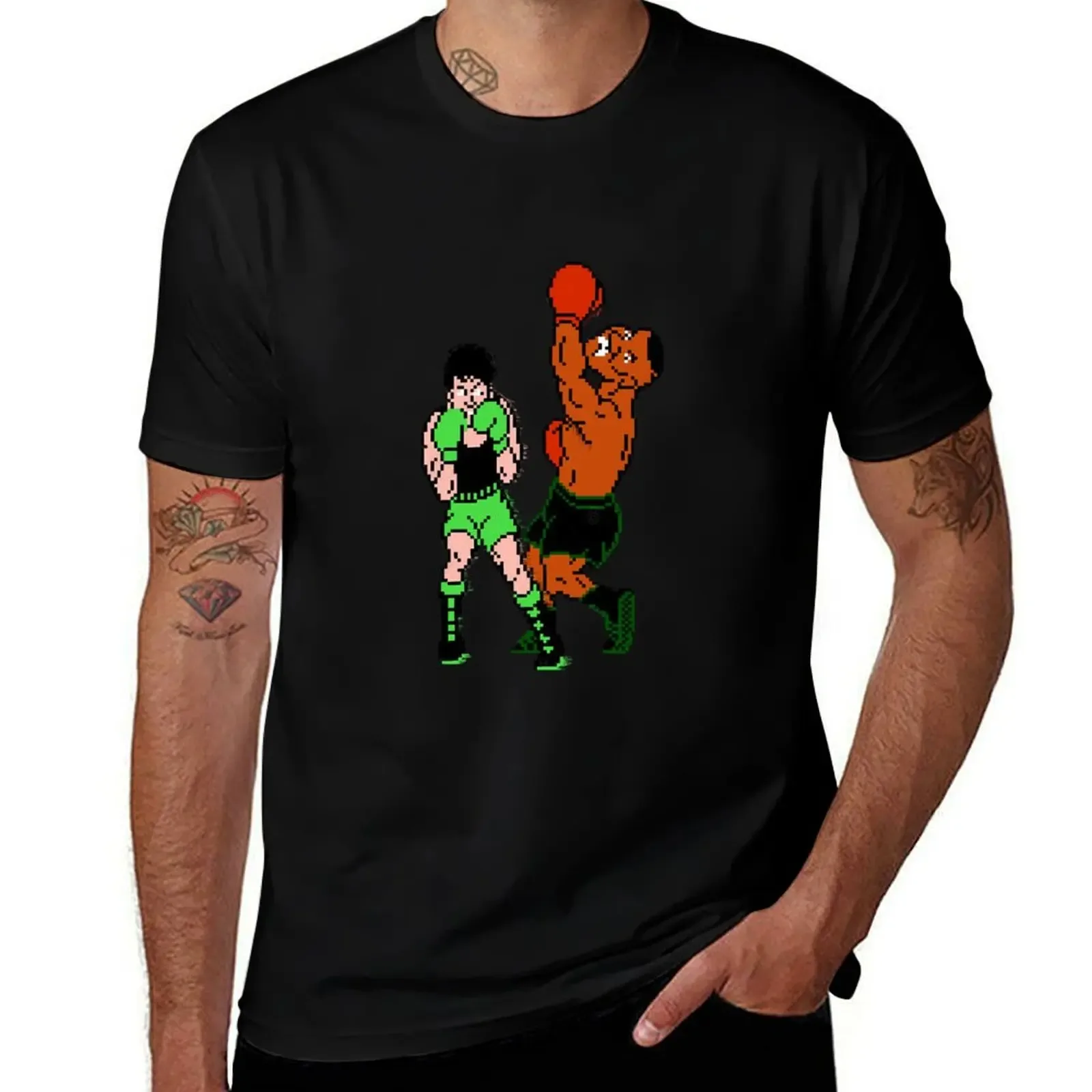 Punch-Out!! T-Shirt Plus Size Solid Color T-Shirt - Aliexpress - FashionsVida