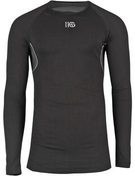 Eleven camiseta térmica manga larga hombre Negro (M)