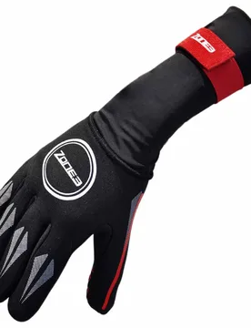 Neoprene Gloves Black / Reflective Silver L unisex - Zone3 - FashionsVida