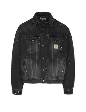 Jeansjacke HELSTON schwarz XS herren