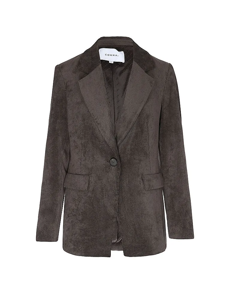 Comma Blazer marrón 46 - Comma - FashionsVida