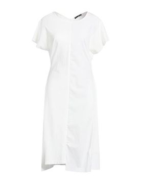Midi-Kleid Damen Elfenbein L,M,XL,XS Damen