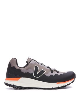 Sneakers con logo nero e