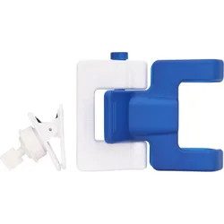 Smartphone Halterung, blau/weiss