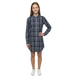 Vestito A Maniche Lunghe Linda Sr Navy / Pearl S