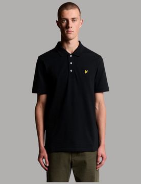 Maglietta Polo Uomo Cotone 3 Bottoni Pique