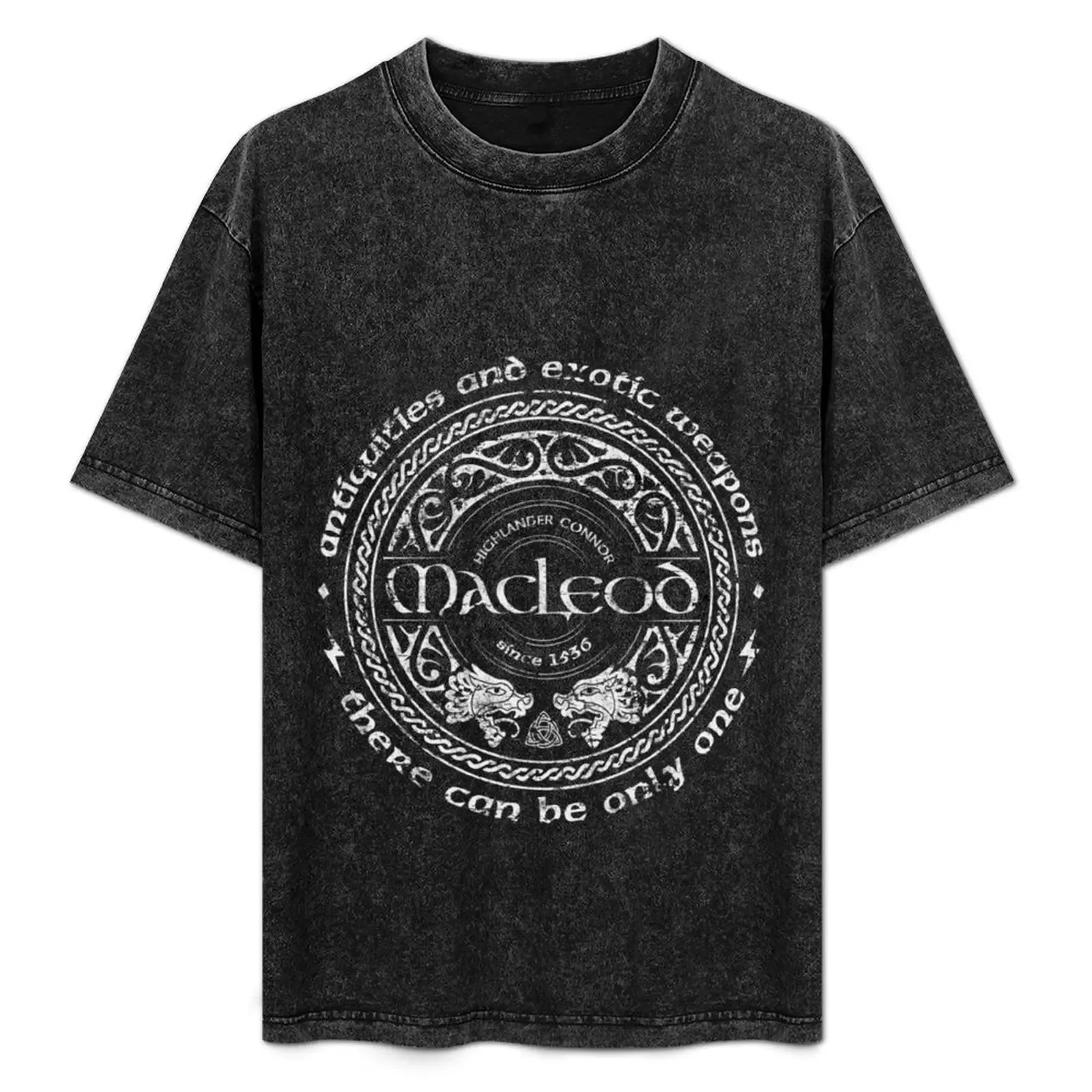 Highlander - MacLeod T-Shirt Basic Solid Color Casual Tee Shirt - Aliexpress - FashionsVida