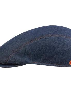 Denim Flat Cap by - denim - Size: 57 cm - Mayser - FashionsVida