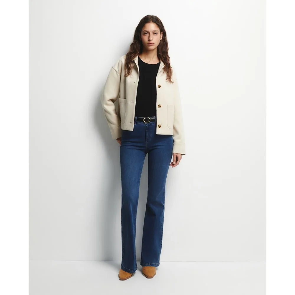 Sfera - Cazadora antelina - Sfera - FashionsVida