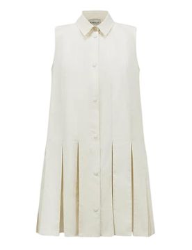 Moncler Vestito Chemisier In Cotone