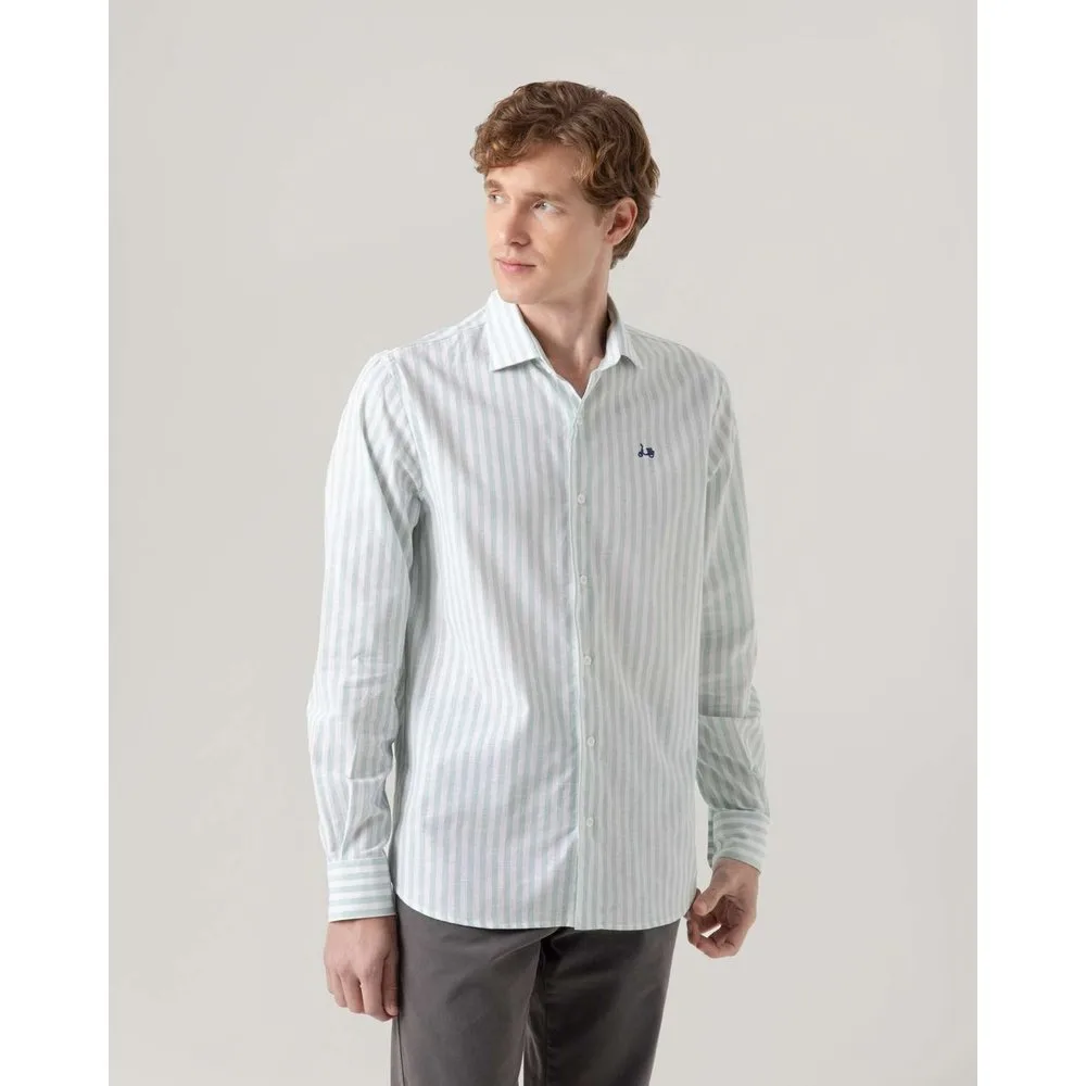 Camisa de hombre corte regular rayas - Scotta 1985 - FashionsVida