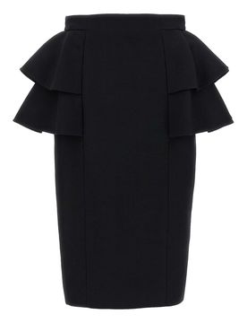 Crepe Couture Skirt
