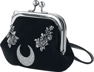 Gothic Geldbörse - Celestial Coin Purse - schwarz/silberfarben - Unisex - unisex