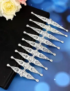 Royal Style Brooch Vintage Turks Caucasus Women Breastplate Bridal Dress Brooch Hollow Flower Wedding Dress Decor Jewelry - Aliexpress - FashionsVida