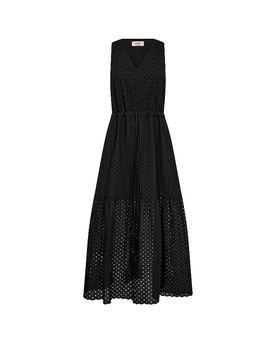 Maxivestido MMSABRIAEMBOSL negro XS
