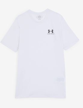 Tee Shirt Side Logo blanc xs