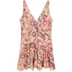 Desigual - Vestido midi estampado