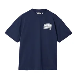 Mens Suaven T-Shirt (Navy) Cotton - Size Large