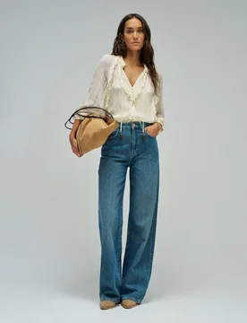 Vaqueros anchos de mujer - Salsa Jeans - FashionsVida