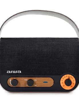 Radio Portable Rbtu-600 Vintage Black One Size unisex - AIWA - FashionsVida