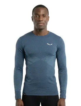 T-shirt à Manches Longues Zebru Responsive Dark Denim S