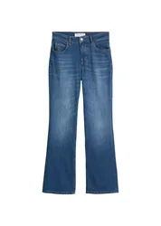 DENIM TROUSERS, HIGH WAIST, FLARED female